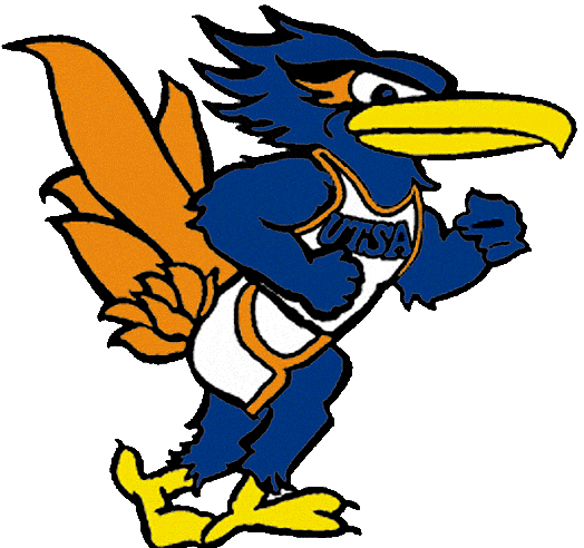 Texas-SA Roadrunners 1996-2007 Mascot Logo iron on transfers for T-shirts